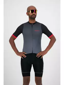 ROGELLI férfi kerékpáros póló VALOR black/red 001.038