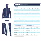 ROGELLI kerékpáros kabát softshell férfi UMBRIA 2.0 fekete és kék L 