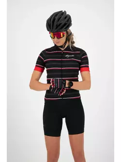 ROGELLI női kerékpáros mez STRIPE black 010.146