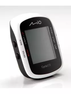 MIO Cyclo 105 H/HC - GPS kerékpáros komputer, ütem + pulzusmérő