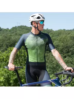 BIEMME férfi kerékpáros mez PORDOI black green