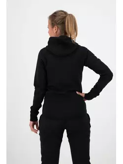 ROGELLI Női kapucnis pulóver TRAINING fekete