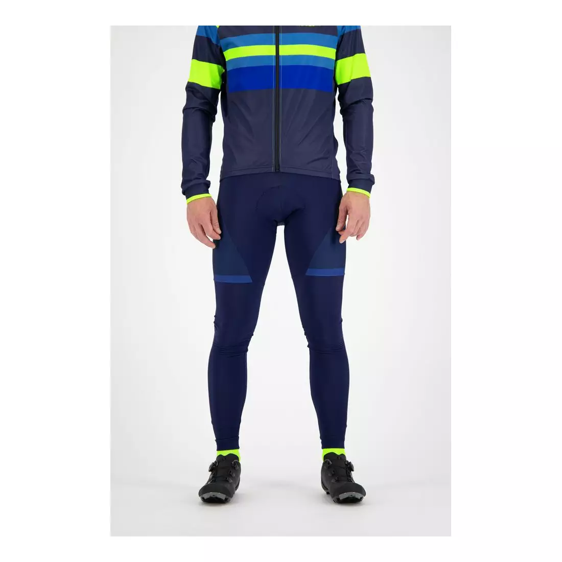 ROGELLI férfi kerékpáros nadrág nadrág nadrágtartóval FUSE blue