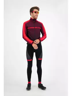 ROGELLI férfi kerékpáros nadrág nadrág nadrágtartóval  FUSE red