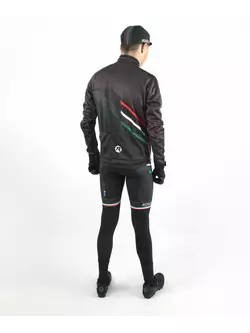 ROGELLI férfi szigetelt kerékpáros nadrág merevítővel TEAM 2.0 black