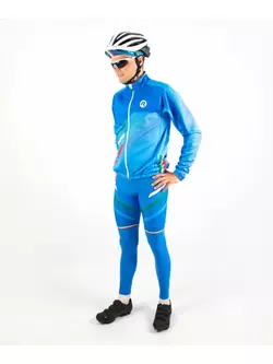 ROGELLI férfi szigetelt kerékpáros nadrág merevítővel TEAM 2.0, blue