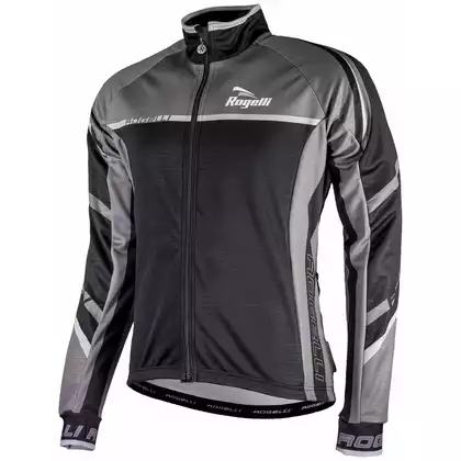 ROGELLI férfi kerékpáros kabát ANDRANO 2.0, fekete és szürke SS21