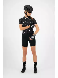 ROGELLI női kerékpáros mez SPRINKLE black 010.060