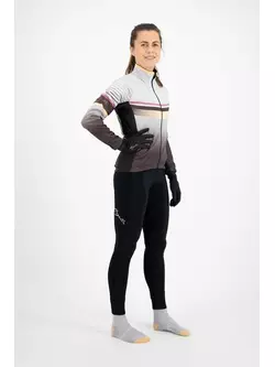 ROGELLI női kerékpáros nadrág nadrágtartóval NERO fekete 