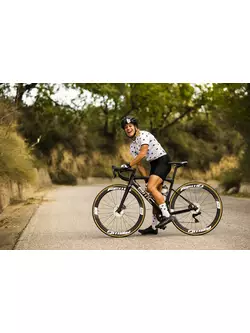 ROGELLI női kerékpáros zokni SPRINKLE fehér