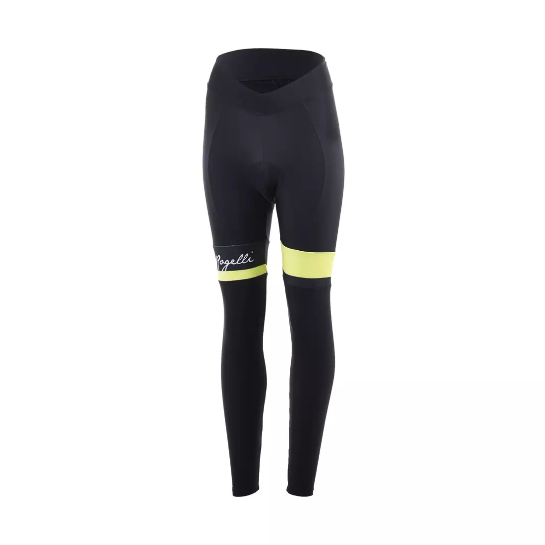 ROGELLI női téli kerékpáros nadrág SELECT black/yellow