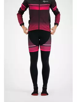 ROGELLI női téli nadrág nadrágtartóval IMPRESS black/pink