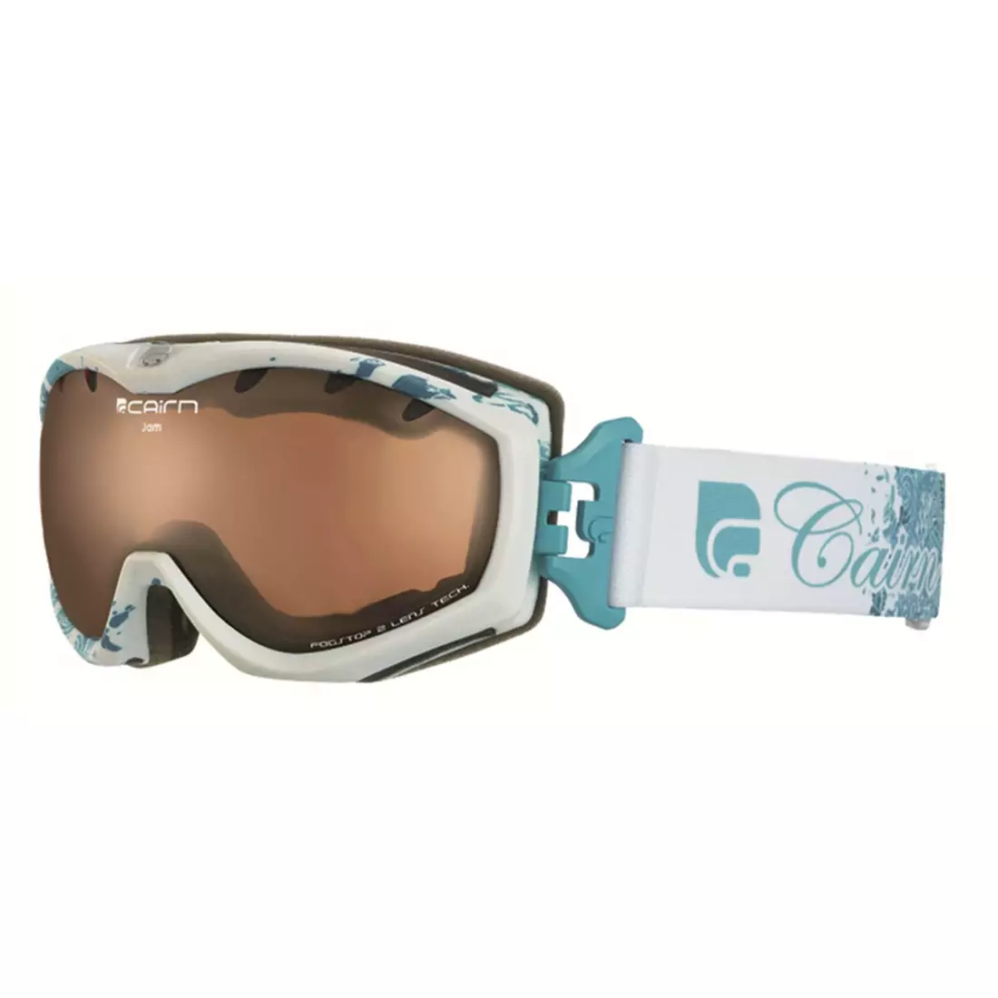 CAIRN Sí- / snowboard szemüveg JAM Photochromic 2509, white, 5805732509