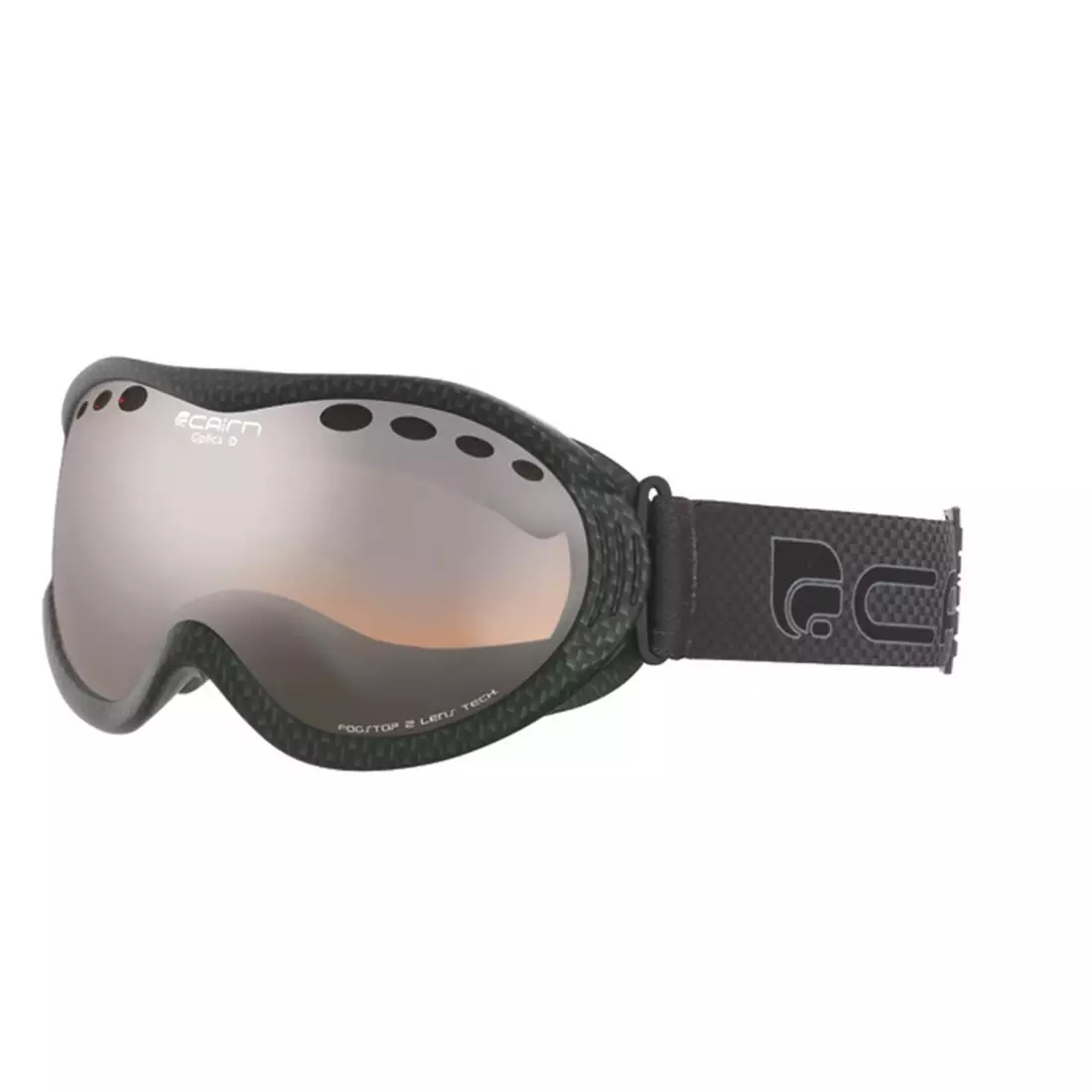 CAIRN Sí- / snowboard szemüveg OPTICS D OTG 892, Mat carbon, 580041892