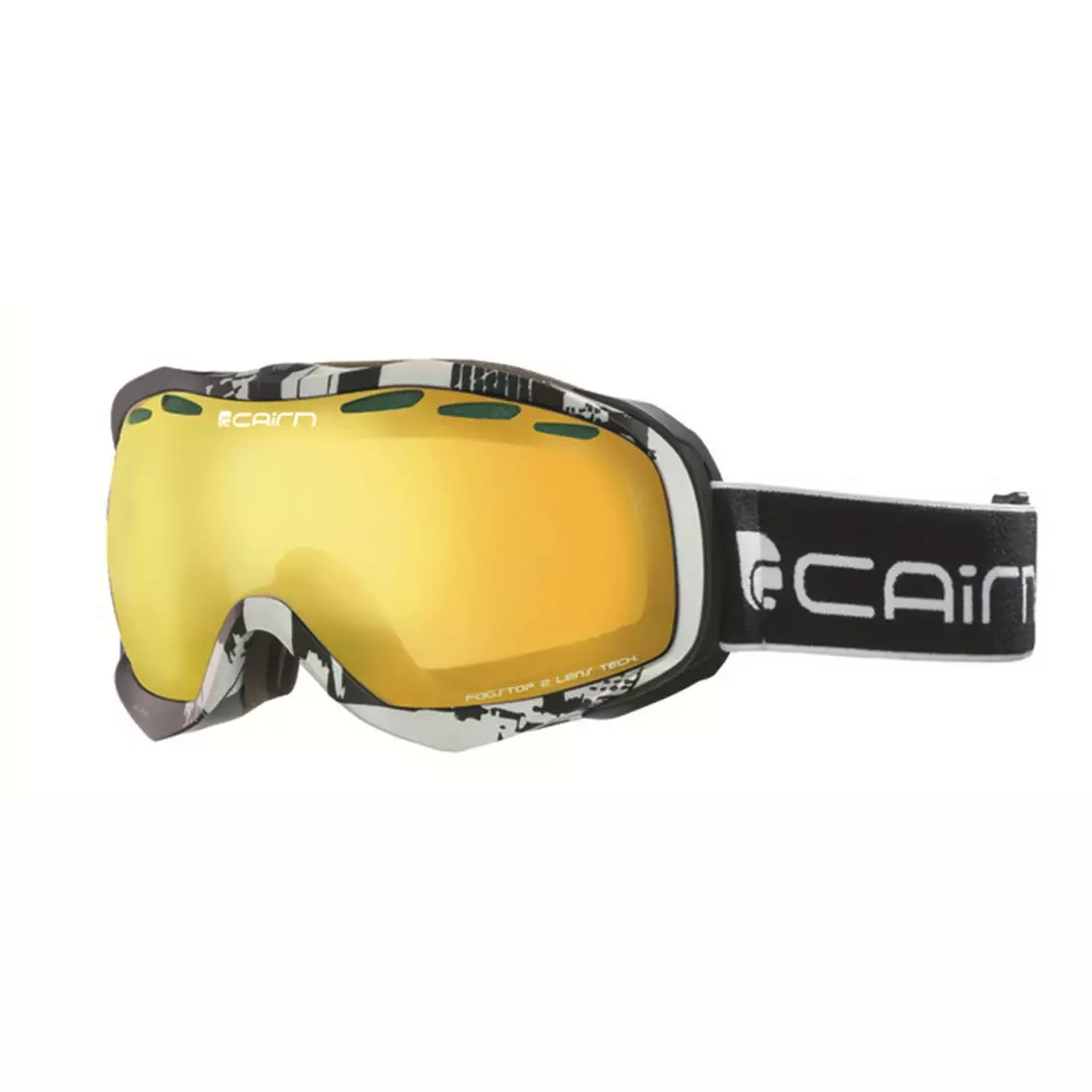 CAIRN sí/snowboard szemüveg ALPHA SPX1000 6979 black-white/orange 5808576979