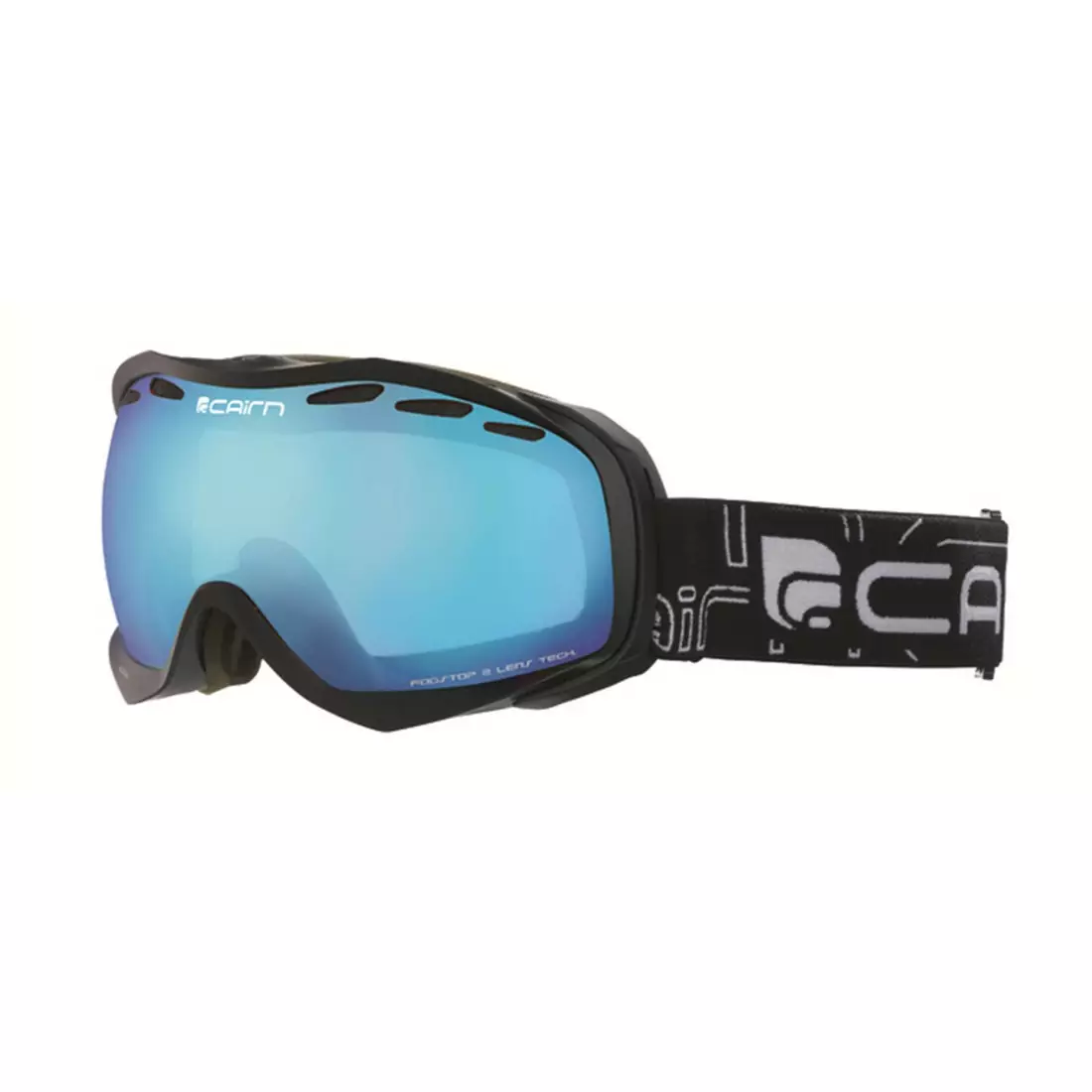 CAIRN sí/snowboard szemüveg ALPHA SPX3000 8202, black/blue 5808518202