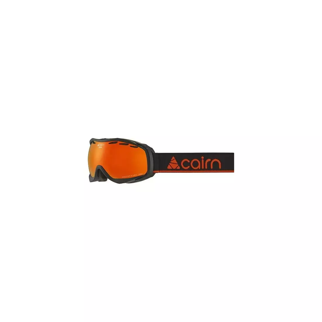 CAIRN sí/snowboard szemüveg ALPHA SPX3000 IUM Mat Black Orange Mirror 
