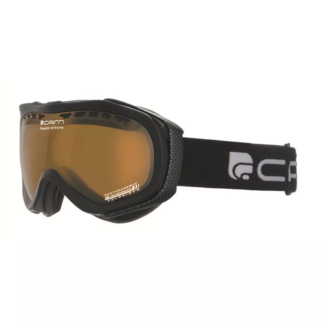 CAIRN sí/snowboard szemüveg Phoenix VCHROME 202, black, 580628202