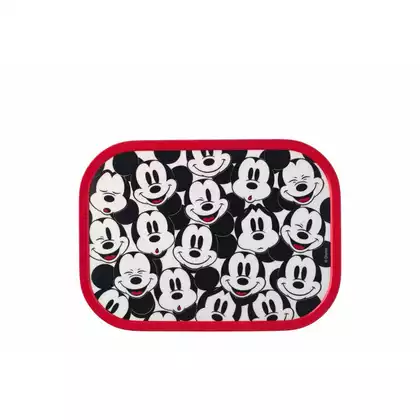 Mepal Campus Mickey Mouse gyerekeknek lunchbox, fekete és piros