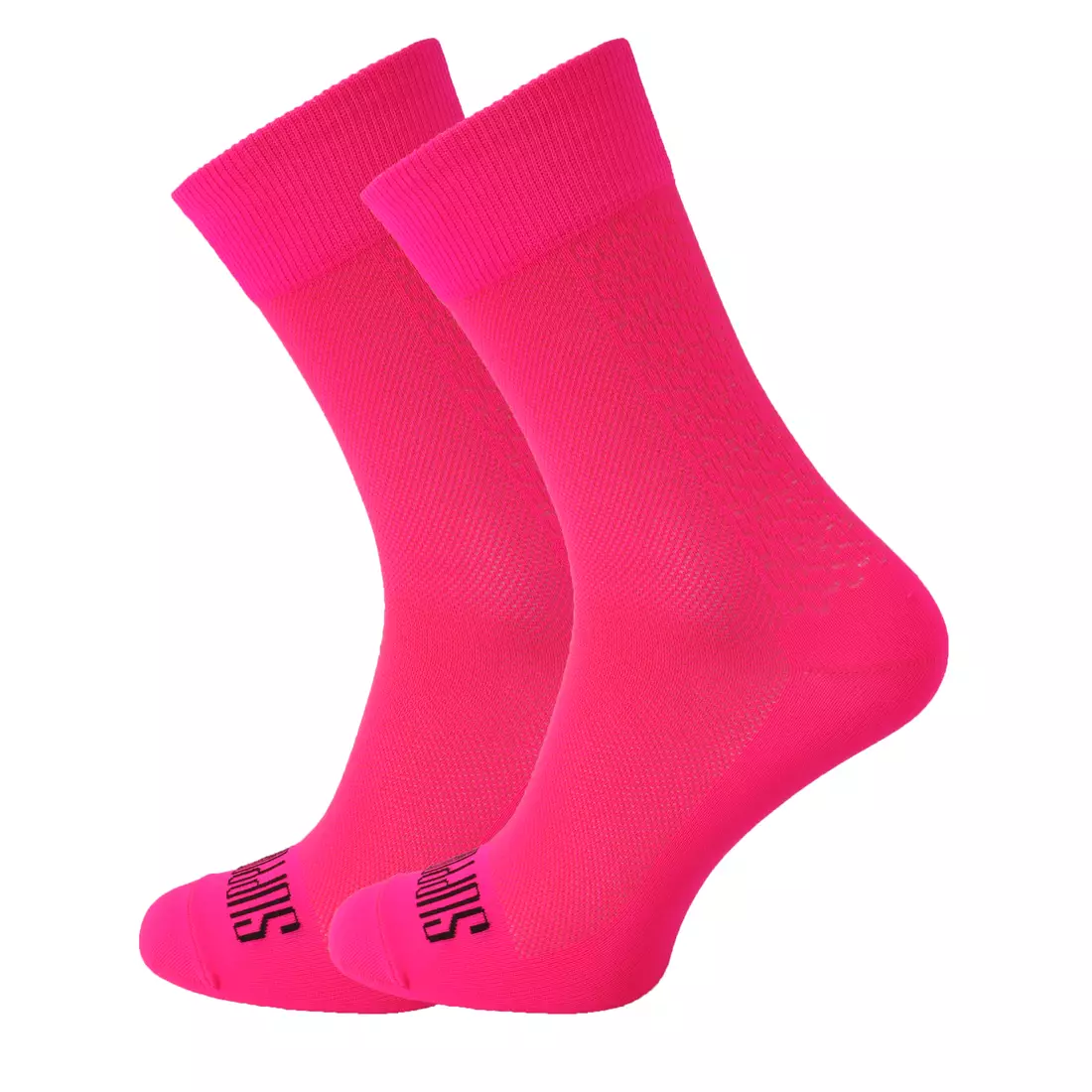 SUPPORTSPORT kerékpáros zokni S-LIGHT pink fluo