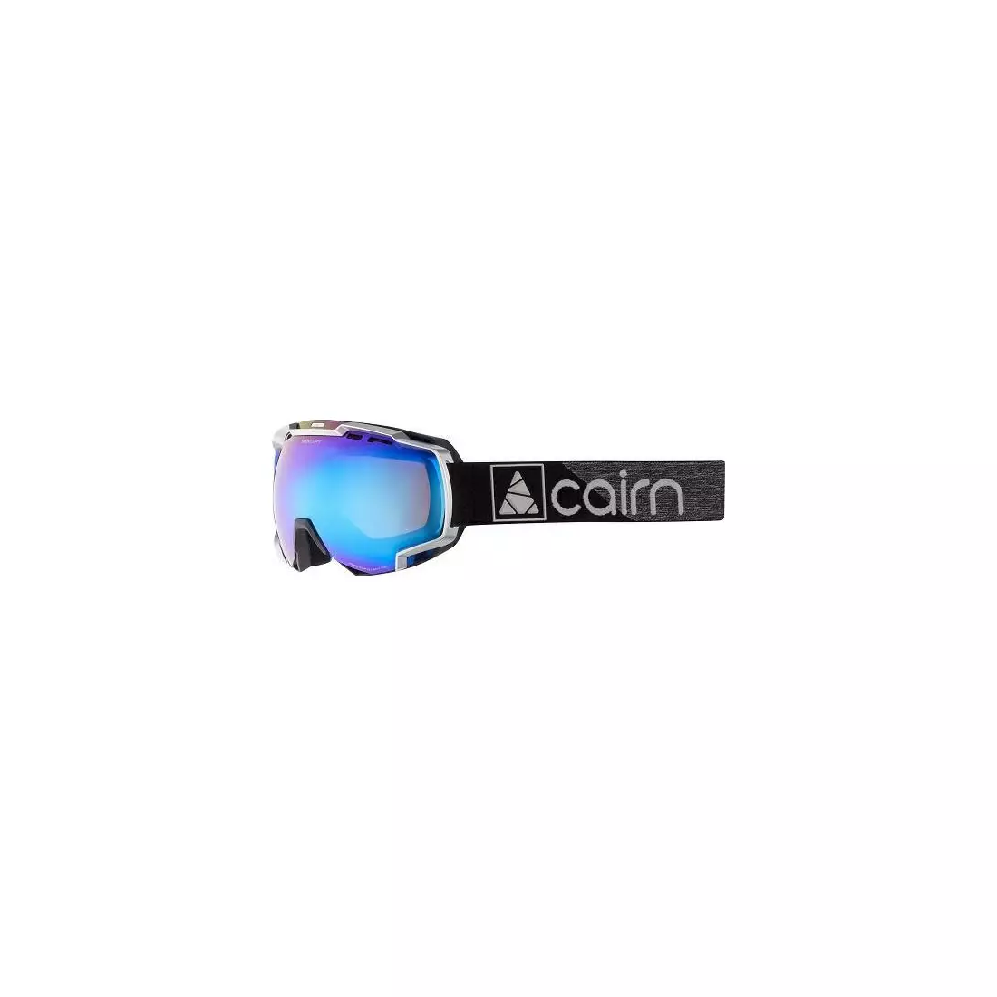 CAIRN sí/snowboard szemüveg MERCURY SPX3000 IUM Mat Black Silver Blue Mirror 