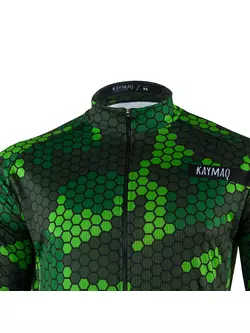KAYMAQ DESIGN M62 férfi kerékpáros mez zöld