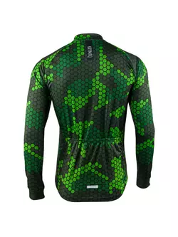 KAYMAQ DESIGN M62 férfi kerékpáros mez zöld