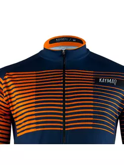 KAYMAQ DESIGN M66 férfi kerékpáros pulóver sötétkék