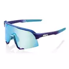 100% sport szemüveg S3 (Blue Topaz Multilayer Mirror Lens) Matte Metallic Into the Fade STO-61034-228-01