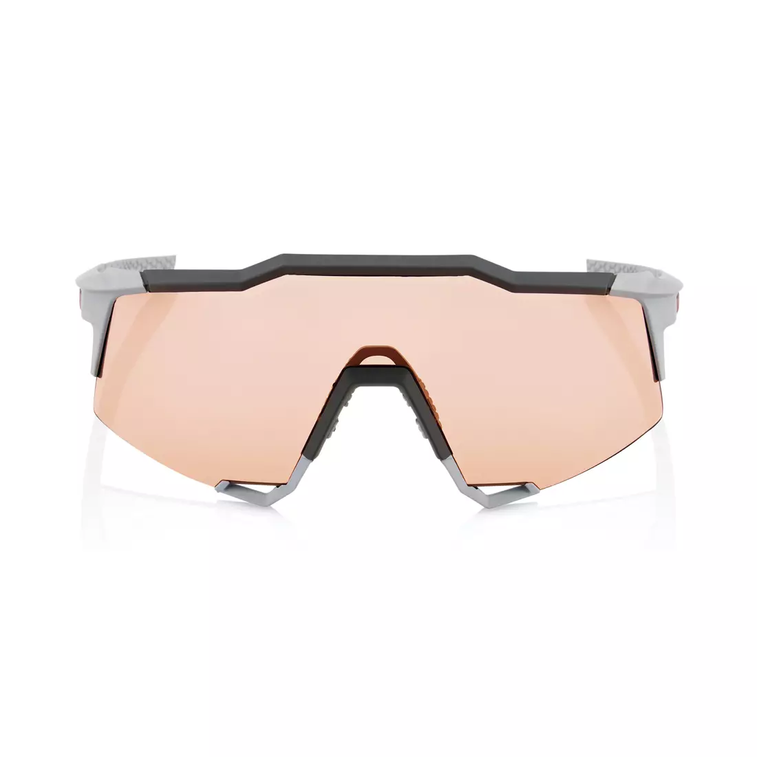100% sport szemüveg SPEEDCRAFT (HiPER Coral Lens) Soft Tact Stone Grey STO-61001-424-01