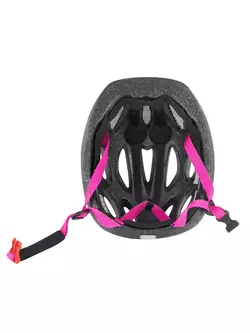 FORCE Gyerek kerékpáros sisak ANT, fluo-rózsaszínű 902634
