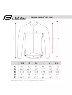 FORCE női kerékpáros kabát FROST, fekete-fluo 899915
