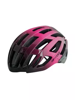 FORCE országúti kerékpáros sisak HAWK black/pink 902777