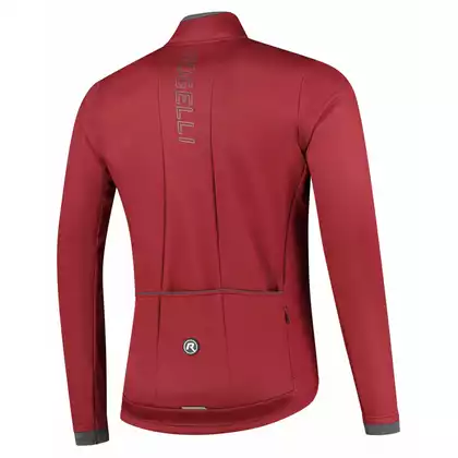 Rogelli Férfi kerékpáros kabát, Softshell, ESSENTIAL gesztenyebarna, ROG351029