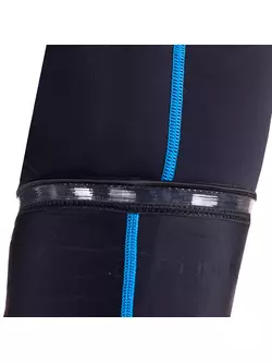 [Set] DEKO POCKET kerékpáros nadrág, fekete és kék + DEKO férfi rövid ujjú kerékpáros mez, kék MNK-001-09