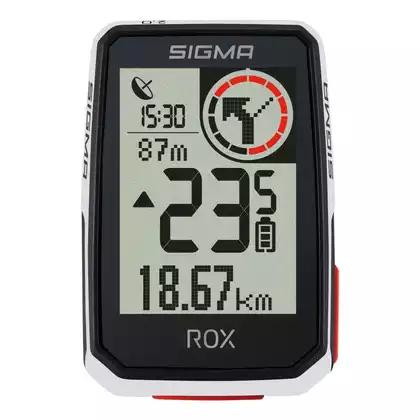 Sigma kerékpár számláló ROX 2.0, fehér, X1051