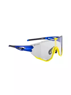 FORCE CREED Fotokróm sportszemüveg, kék és sárga