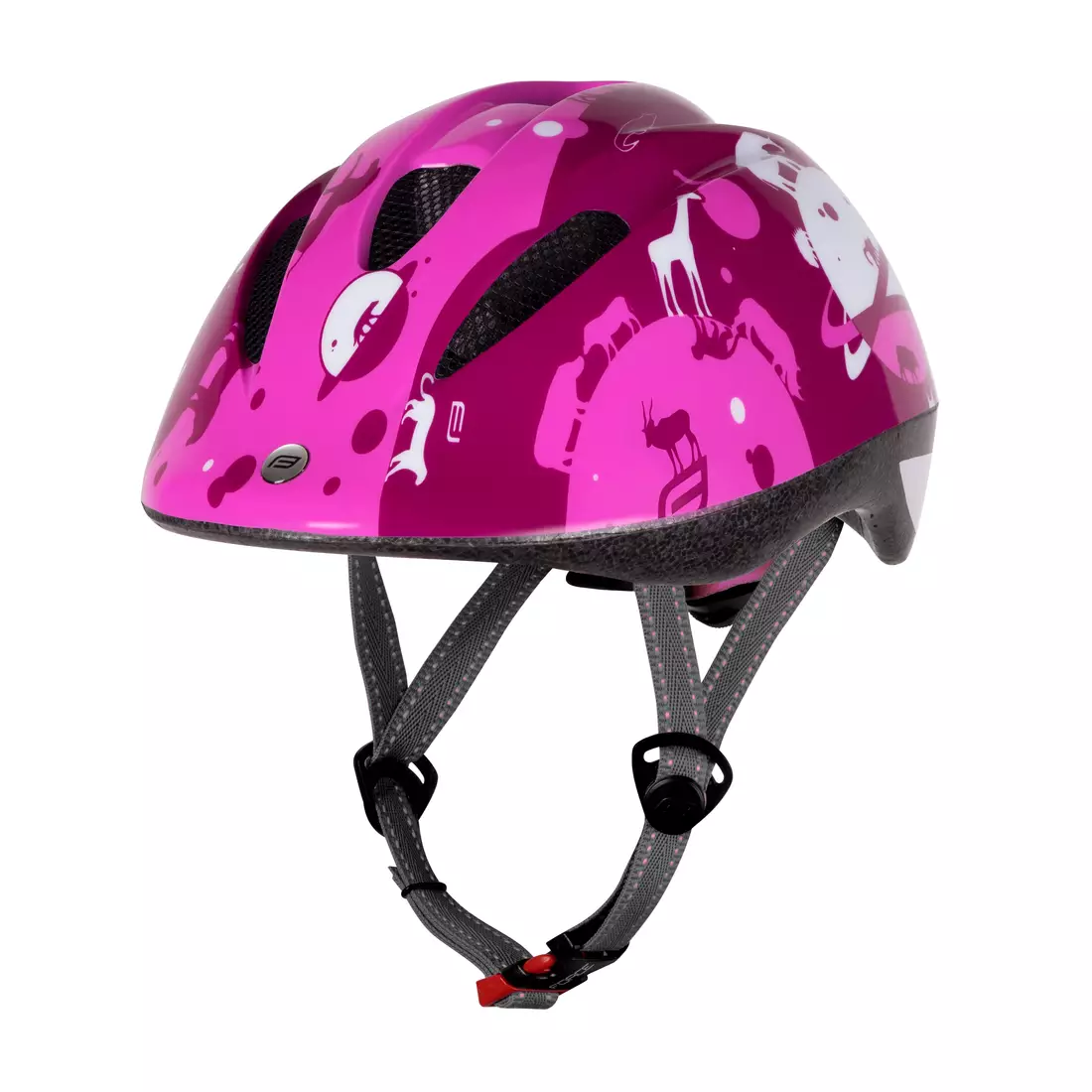 FORCE Gyermek kerékpáros sisak FUN PLANETS, rózsaszín és fehér 9022412