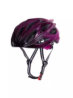 FORCE kerékpáros sisak BULL HUE, fekete és rózsaszín, 9029051