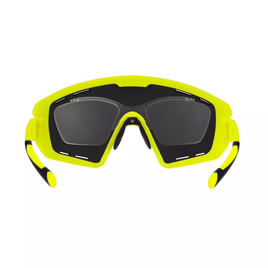 FORCE kerékpáros / sport szemüveg OMBRO PLUS fluo mat 91120