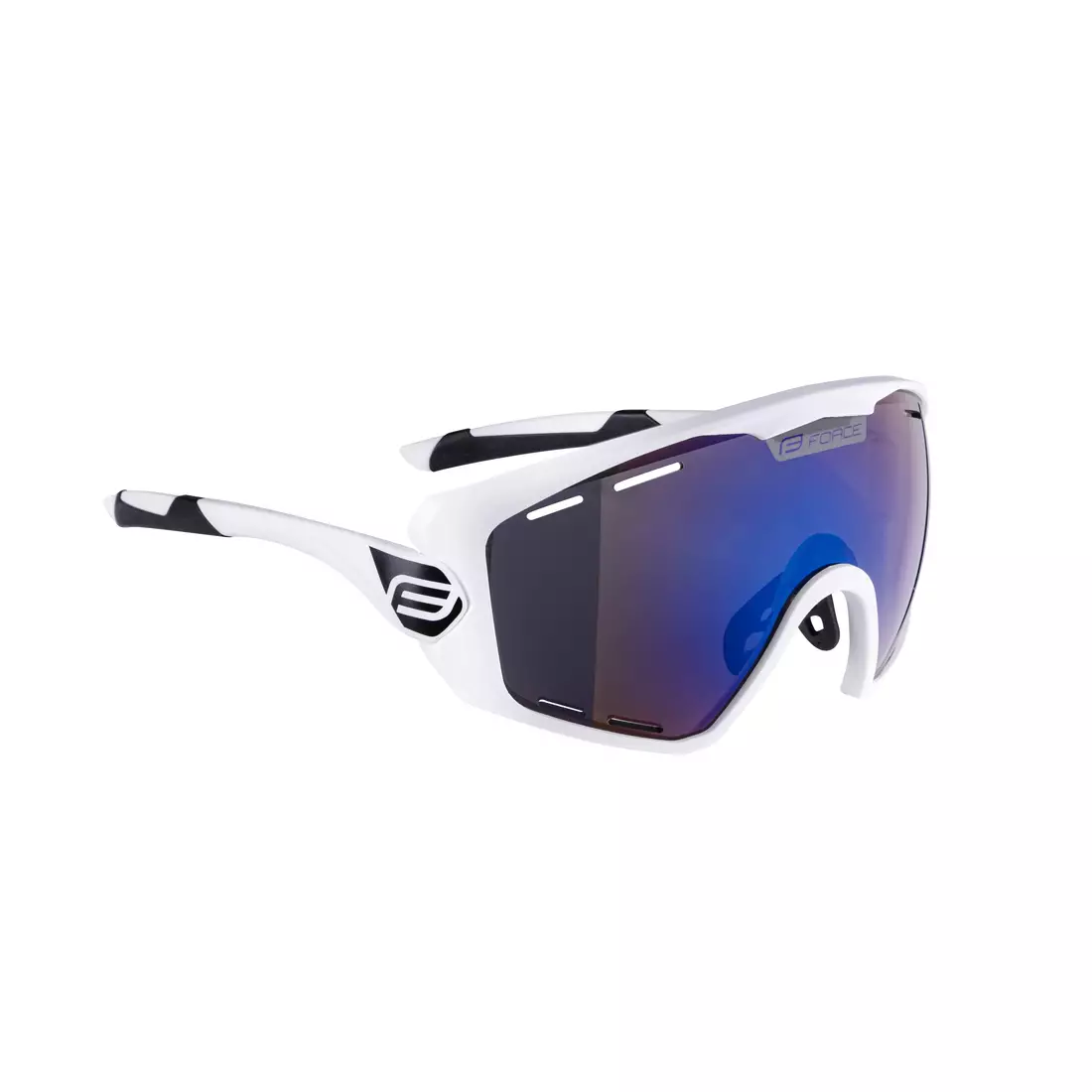 FORCE kerékpáros / sport szemüveg OMBRO PLUS white 91110