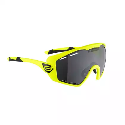 FORCE kerékpáros / sport szemüveg OMBRO PLUS fluo matt, 91121