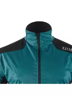 KAYMAQ JWS-003 férfi téli kerékpáros kabát softshell kék