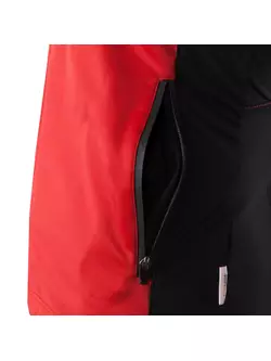 KAYMAQ JWS-003 férfi téli kerékpáros kabát softshell piros