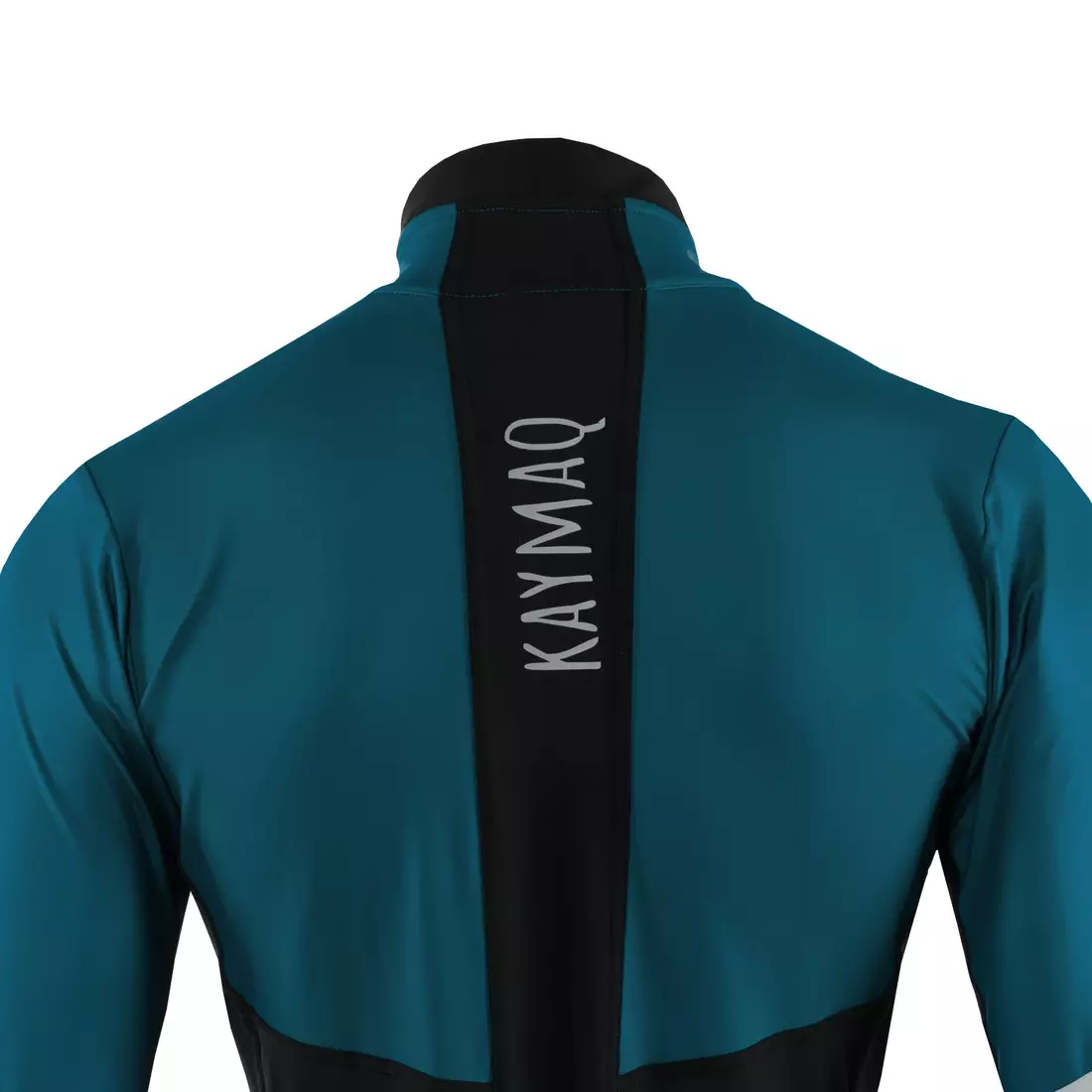 KAYMAQ KYQLS-001 férfi kerékpáros pulóver kék fekete