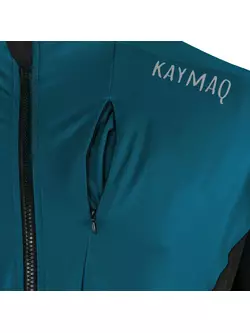 KAYMAQ KYQLS-001 férfi kerékpáros pulóver kék fekete