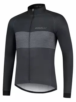 ROGELLI férfi kerékpáros pulóver BOOST, fekete, ROG351008