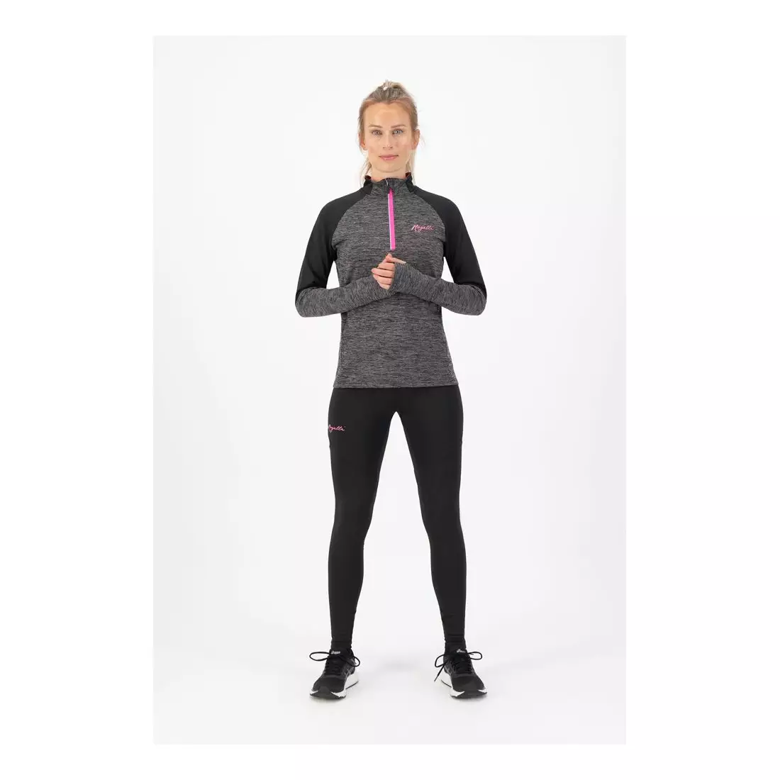 ROGELLI női futó pulóver ENJOY grey ROG351109