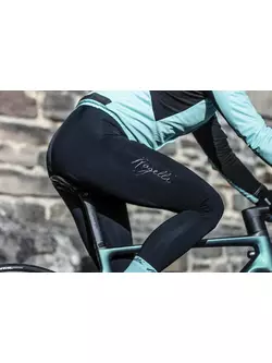 ROGELLI női kerékpáros nadrág fogszabályzóval ESSENTIAL black ROG351077