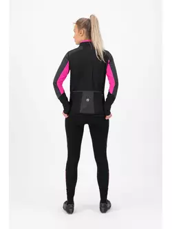 ROGELLI női kerékpáros nadrág fogszabályzóval GLORY black/pink ROG351076